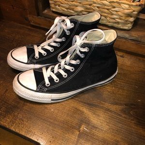Black High Top Converse
